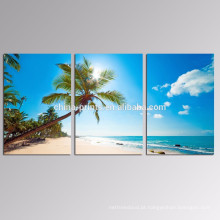 Seascape Impressão em tela Arte / Decoração para casa Canvas Art Praia / Palm Tree Atacado